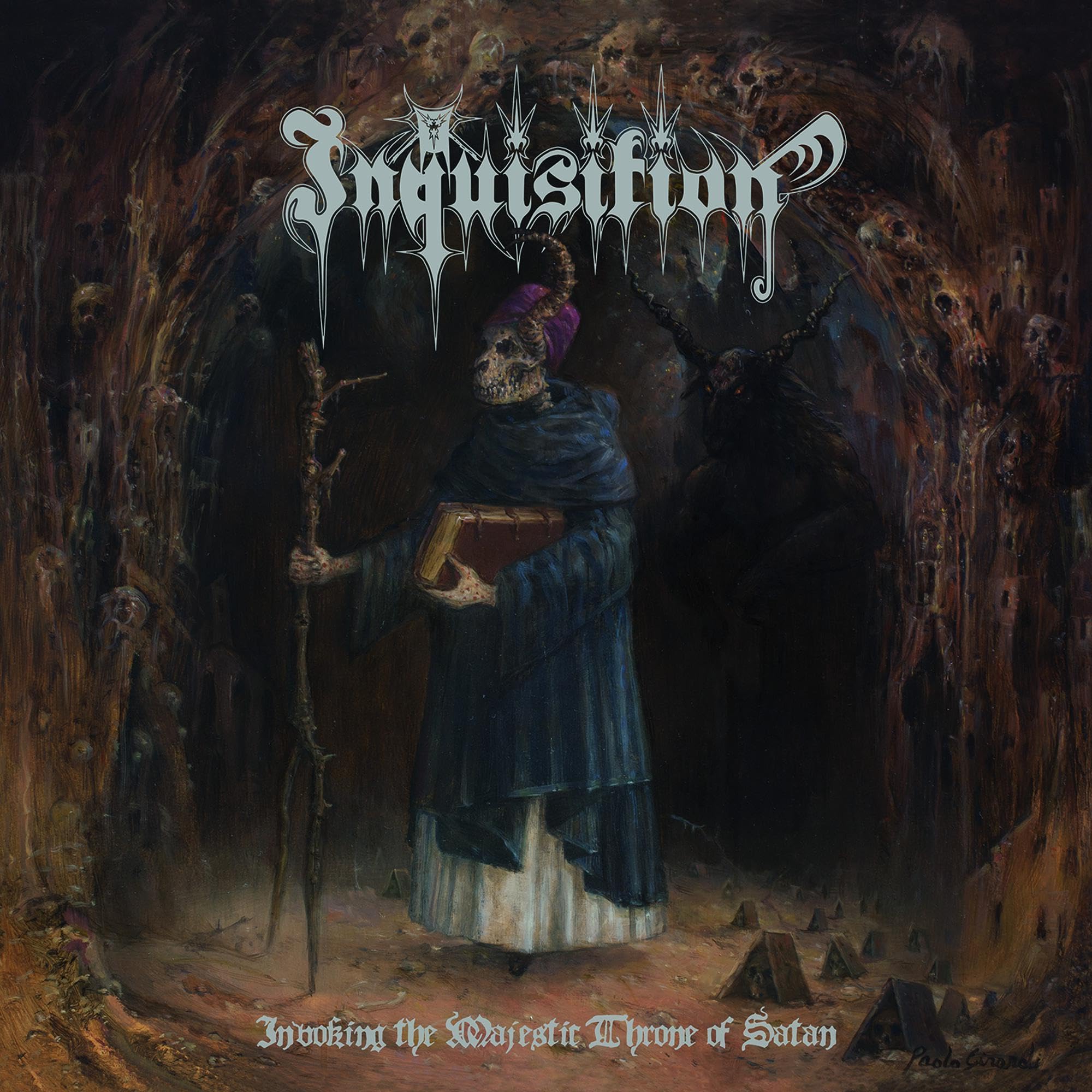 Invoking The Majestic Throne Of Satan (Ltd. Digi)