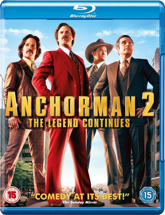 Anchorman 2 1-disc Blu-ray