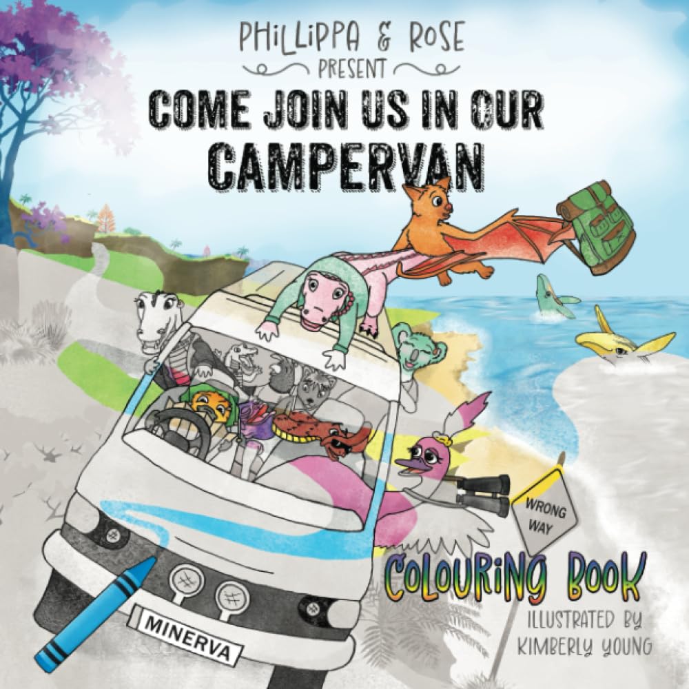 Come Join Us In Our Campervan- Colouring Edition