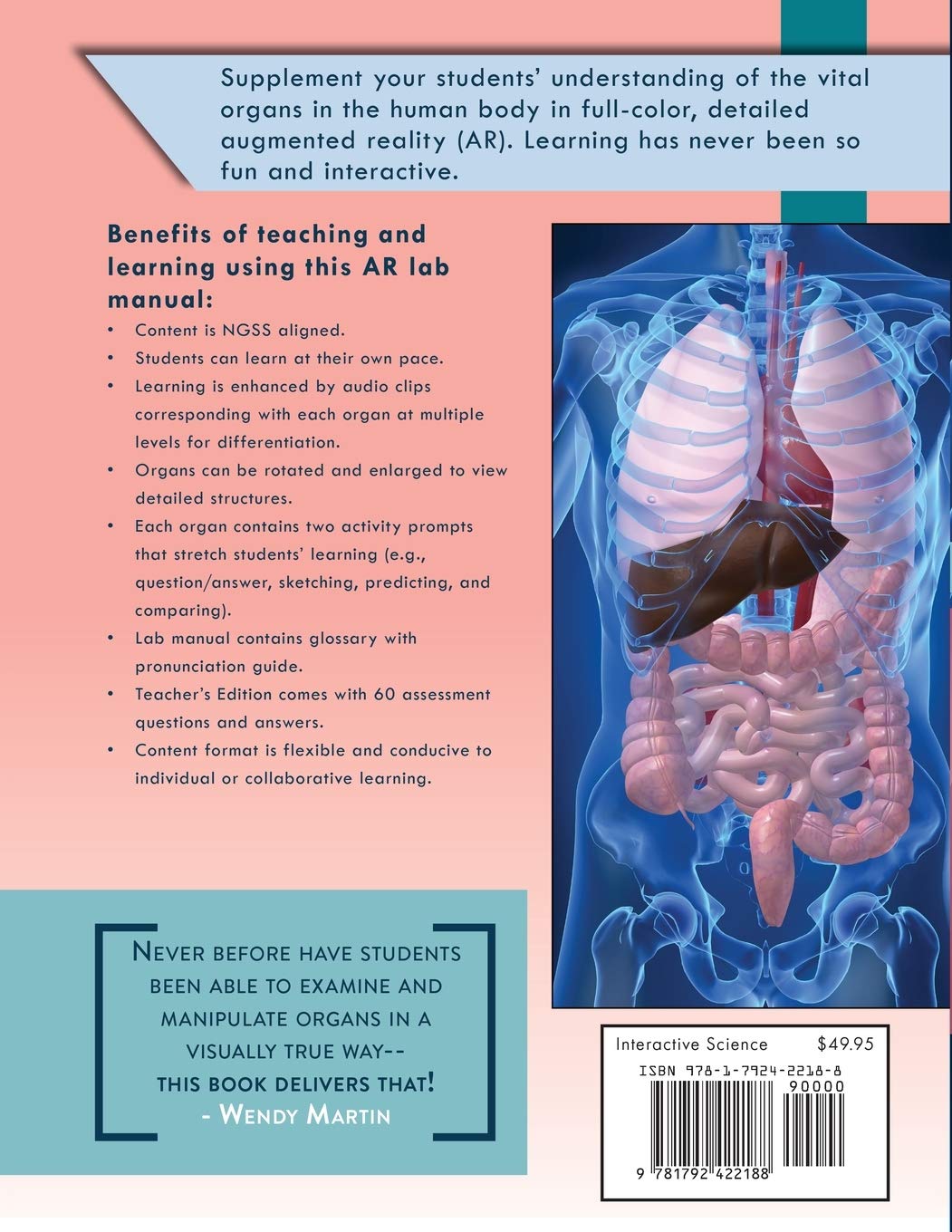 Human Anatomy In Augmented Reality Ar: Vital Organs Teacher Edition