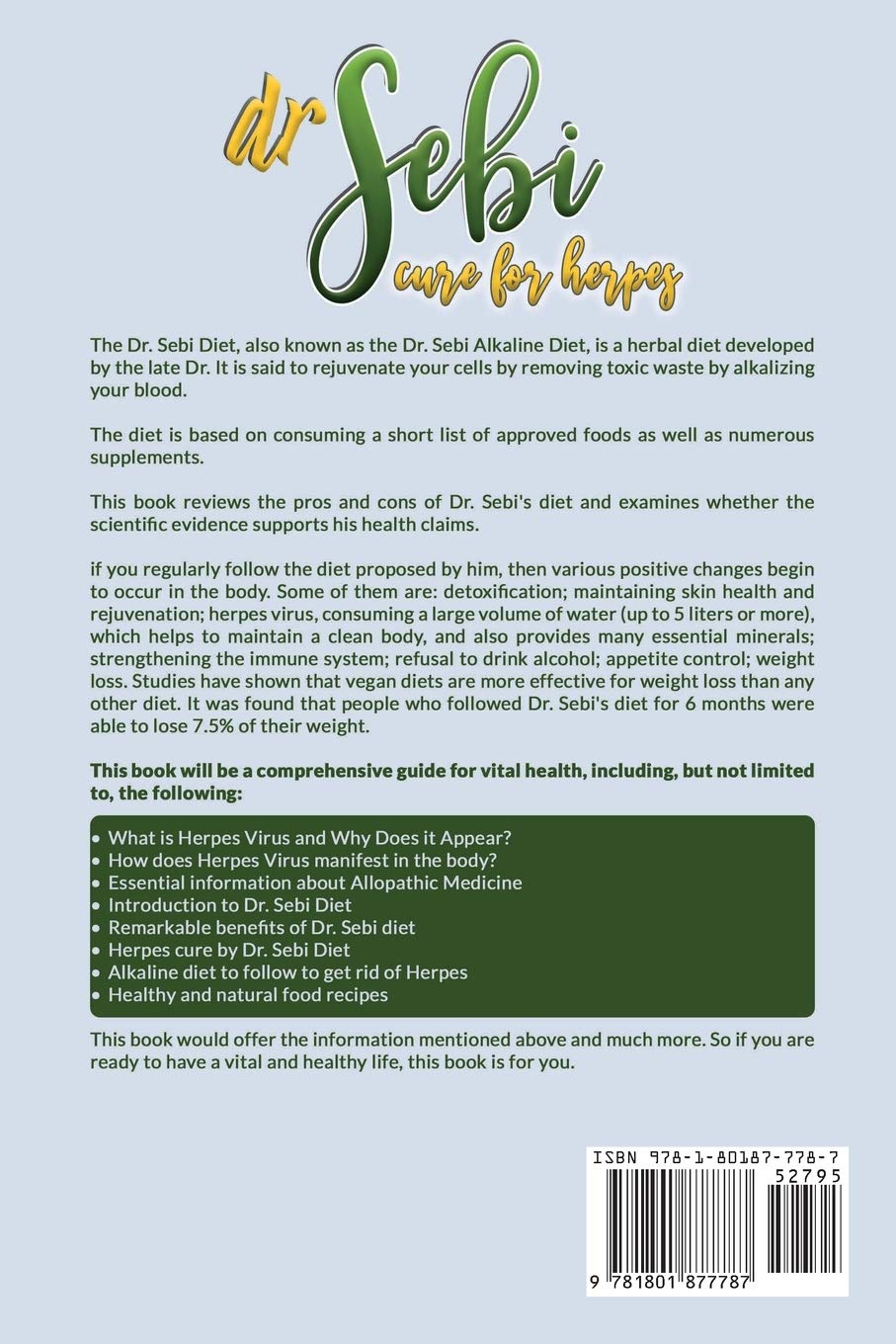 Dr. Sebi Cure For Herpes