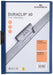 Durable DURAClip 60 A4 Clip Folder | Holds Up to 60 Sheets of A4 Paper | Robust Metal Sprung Clip | Pack of 25 Midnight Blue Coloured Files