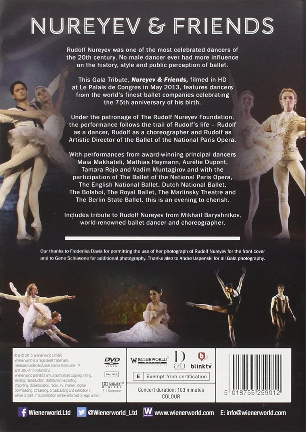 Nureyev & Friends: A Gala Tribute