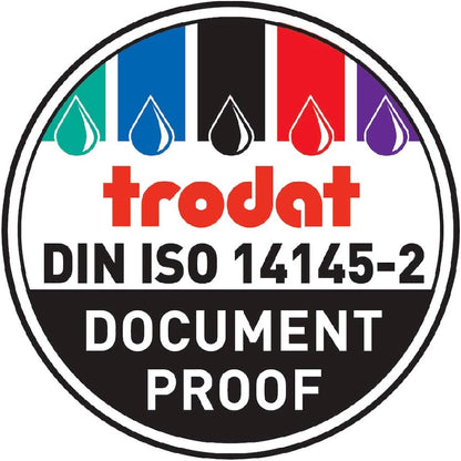 Trodat Swop Pads 6/53/2 Replacement Ink Pads - Red/Blue, 668476