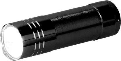 Gekleurde Aluminium Zaklamp - 9Led