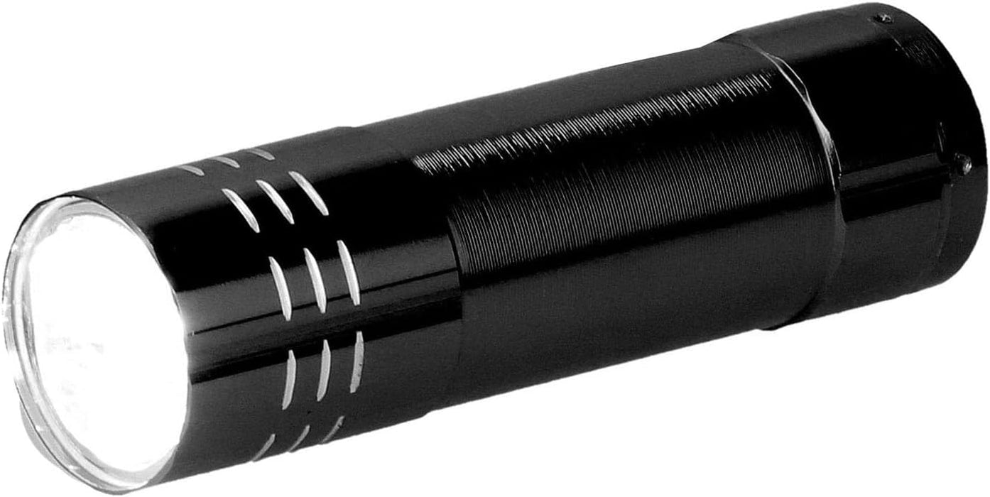 Gekleurde Aluminium Zaklamp - 9Led