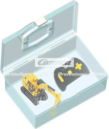 Carrera Kind 37026001 1:64 RC CAT RC-336 Spoon Digger Remote Control, Yellow