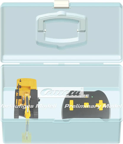 Carrera Kind 37026001 1:64 RC CAT RC-336 Spoon Digger Remote Control, Yellow