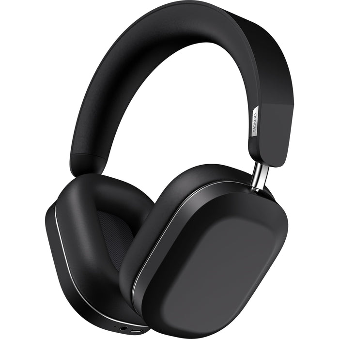Defunc Mondo Over-Ears Wireless Headphones with Optional Cable - 45H of Active Play Time - Bluetooth - Dual ENC Microphones and Drivers (Black