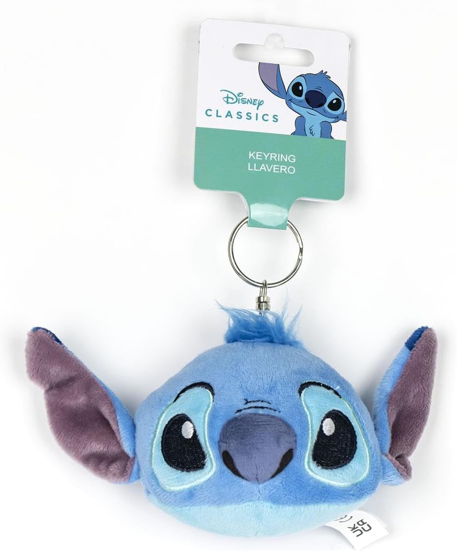 STITCH - Schlüsselanhänger Disney – Accessoire Geschenkidee für Mädchen, blau, 46