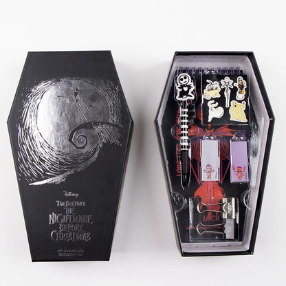 CERDÁ LIFE´S LITTLE MOMENTS Nightmare Before Christmas Stationery Set - Includes Notebook, Pen, Stickers, Notes and Tweezers - Stationery Accessories - Original Product Designed in Spain