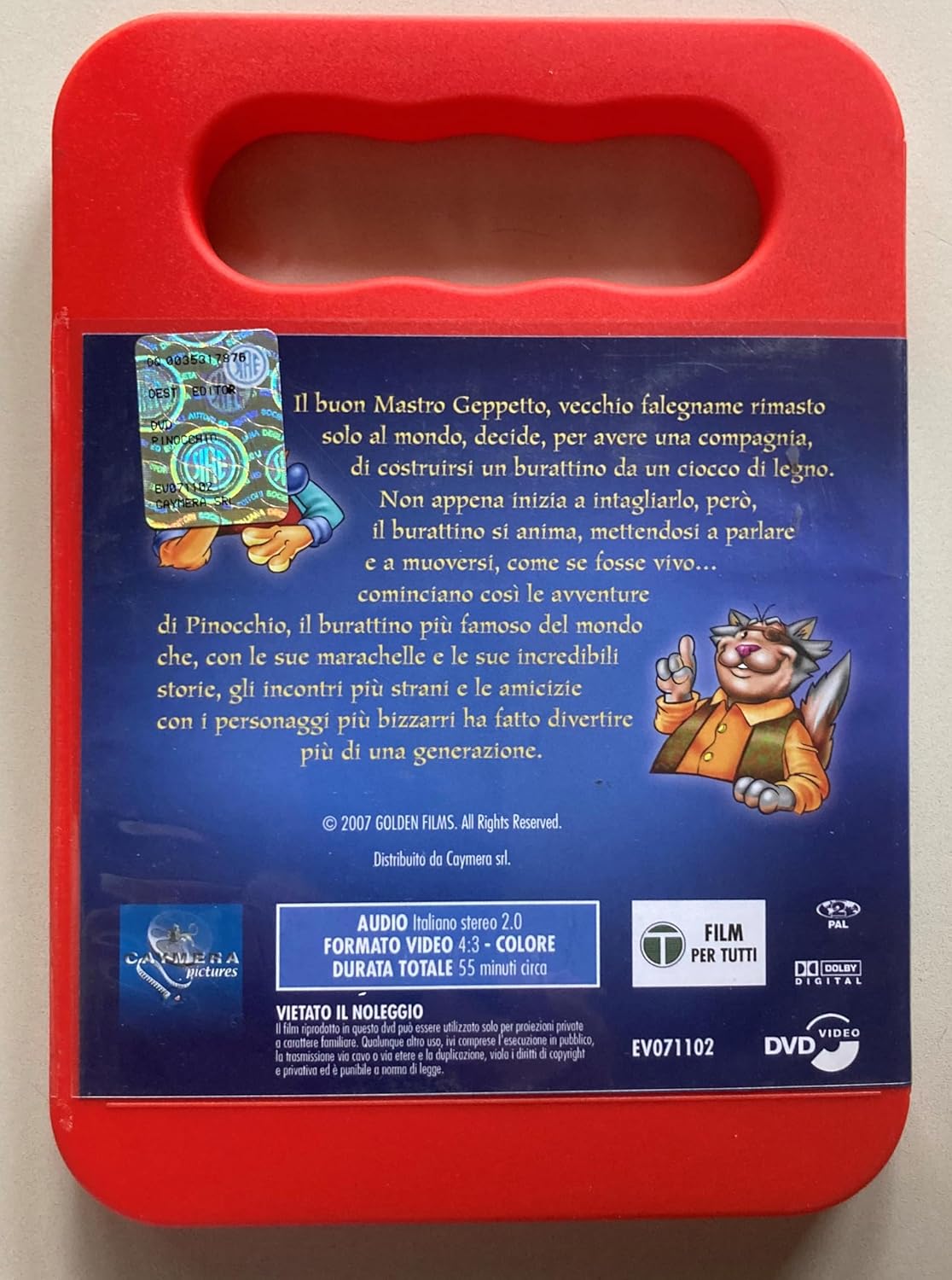 Pinocchio - (Italian Import)