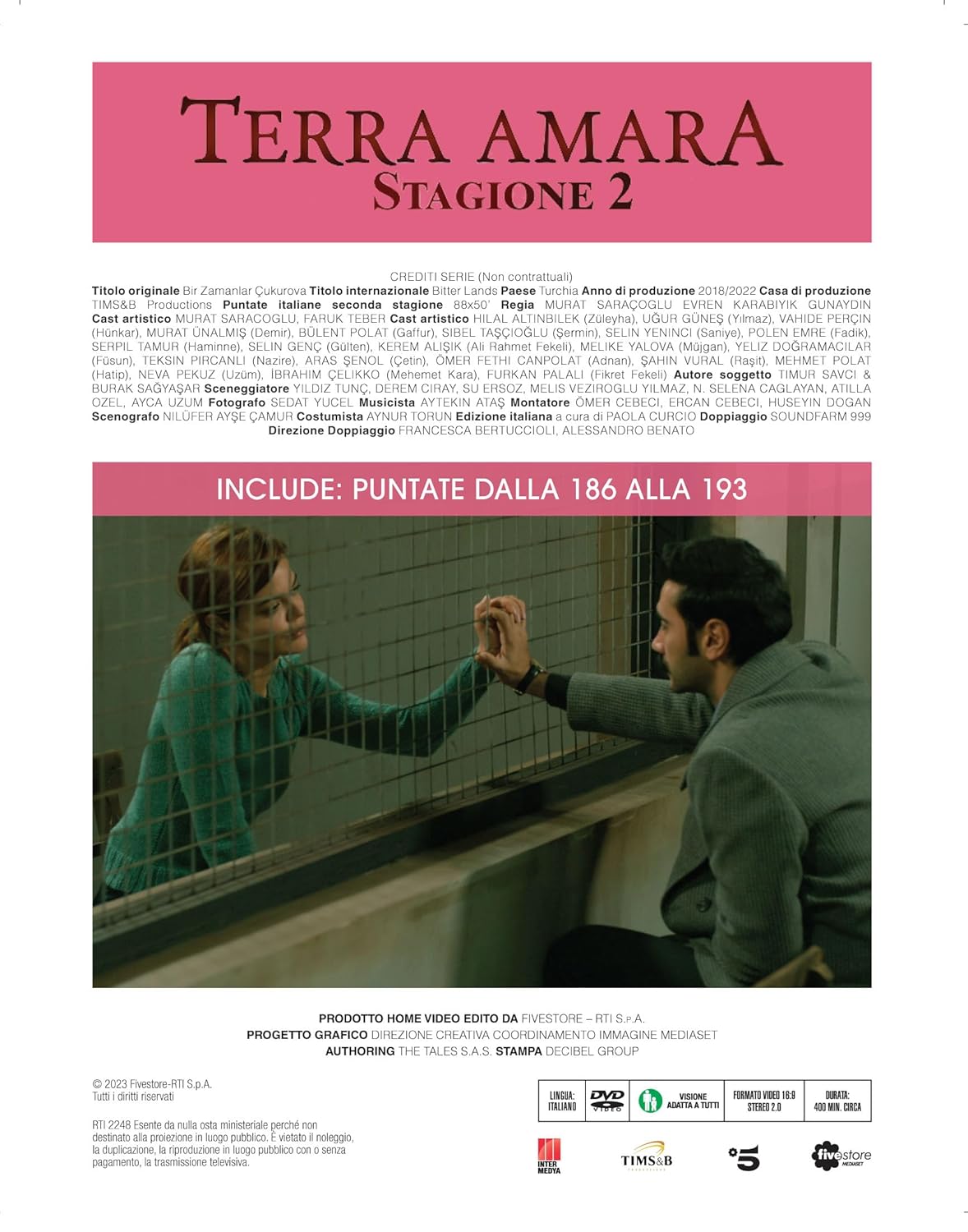 Terra Amara - Stagione 02 #10 (Eps 185-192) - (Italian Import)
