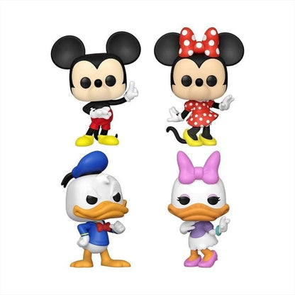 Funko Pop! Disney: Disney Classics 4PK - Daisy Duck - Collectable Vinyl Figure - Gift Idea - Official Merchandise - Toys for Kids & Adults - Movies Fans - Model Figure for Collectors and Display