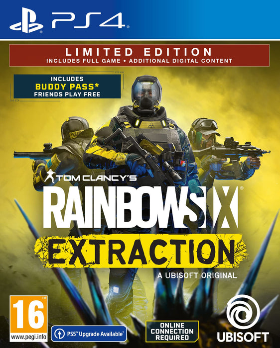 Tom Clancy's Rainbow Six Extraction Limited Edition (Exclusive to Amazon.co.UK) (PS4) PlayStation 4 Limited Edition