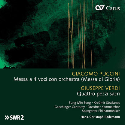 Giacomo Puccini: Messa a 4 Voci Con Orchestra (Messa Di Gloria): Giuseppe Verdi: Quattro Pezzi Sacri