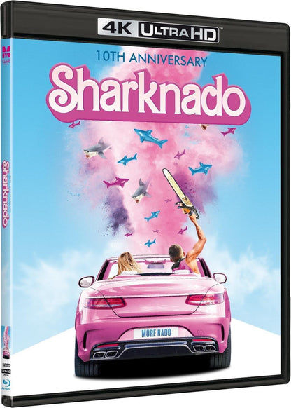 Sharknado - More Sharks more Nado Extended 4K-Edition (UHD+Blu-ray Sonderauflage im Hai-Schuber, limitiert auf 500 Stück)