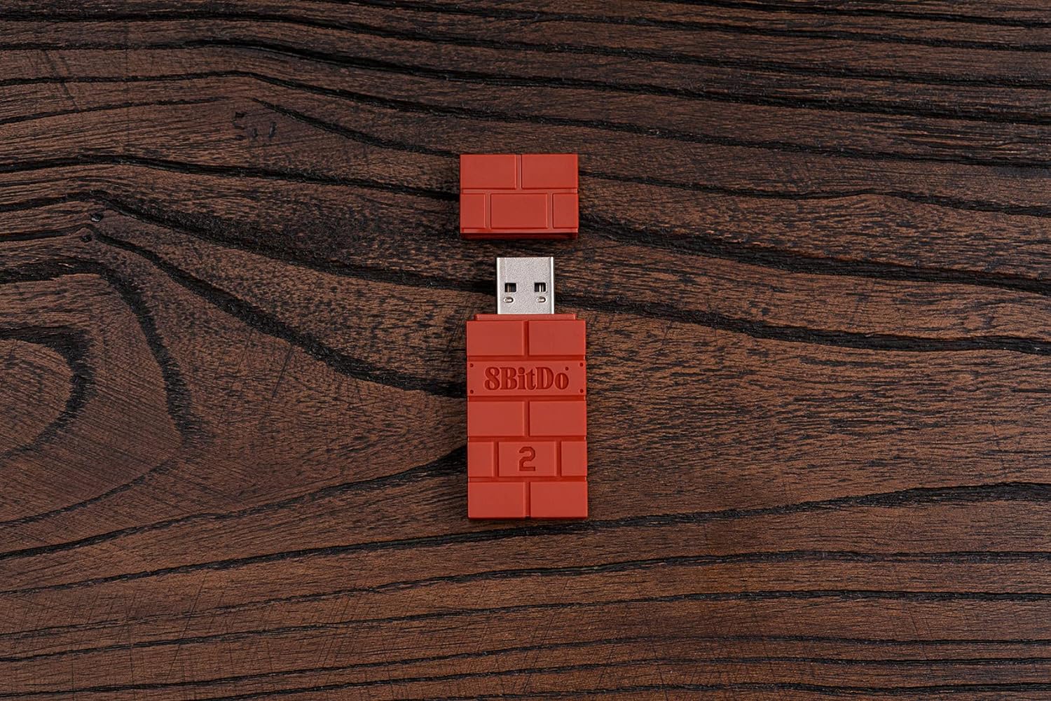 8Bitdo Wireless USB Adapter 2 for Switch, Windows, Mac & Raspberry Pi Compatible with Xbox Series X & S Controller, Xbox One Bluetooth Controller, Switch Pro and PS5 Controller