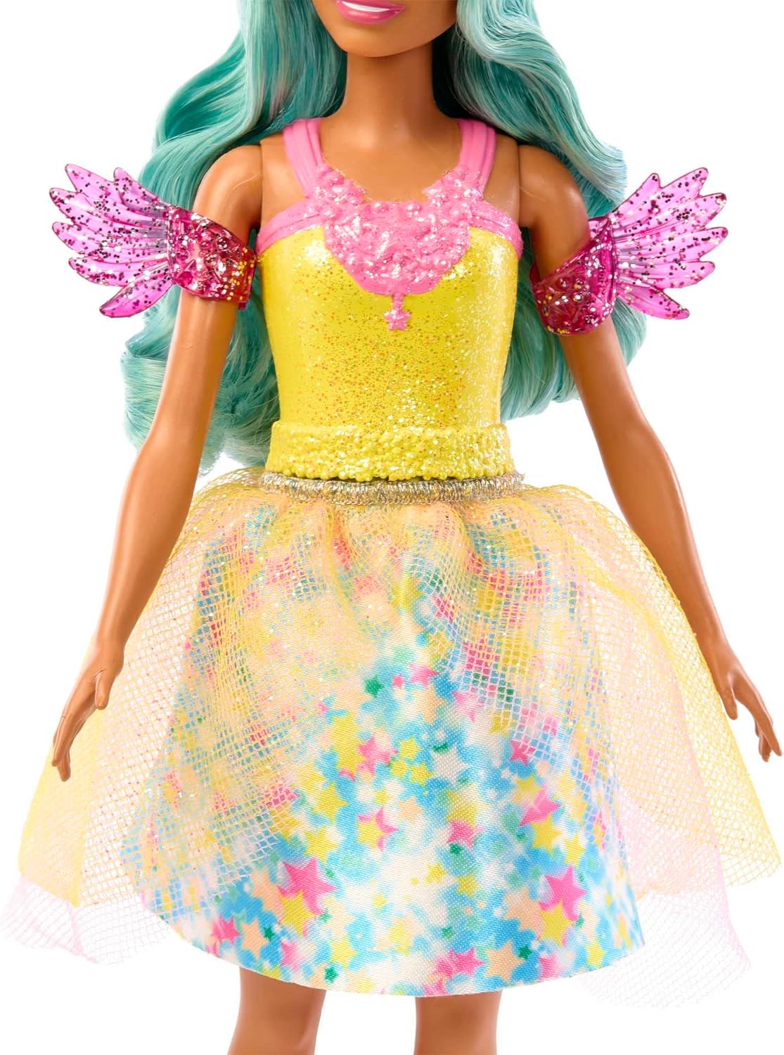 Barbie Un Toque de Magia Teresa Muñeca Pelo Azul con Look fantasía, Mascota, Peine y Accesorios, Juguete +3 años (Mattel HLC36