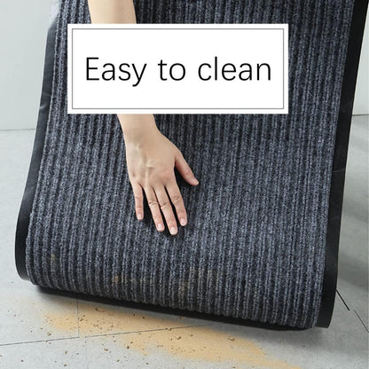 ETHORY Schöner Teppich, rechteckig, Faser, Badezimmerteppich, Eingangsteppich, rutschfest, leicht zu reinigen, für den Innenbereich, Wohnzimmer, Küche, Matte, gemütlich