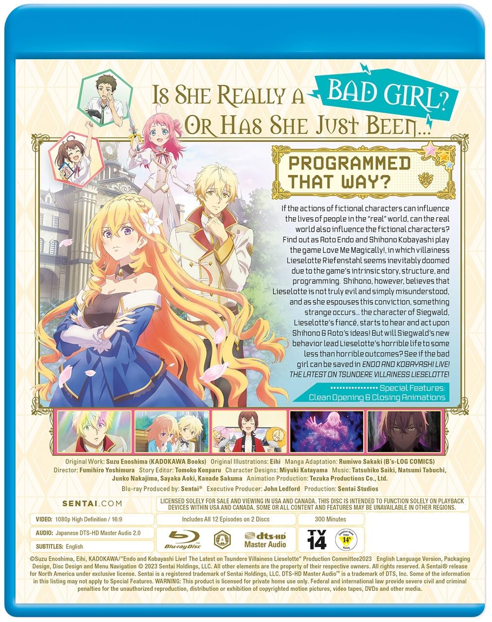 Endo and Kobayashi Live! The Latest on Tsundere Villainess Lieselotte: Complete Collection