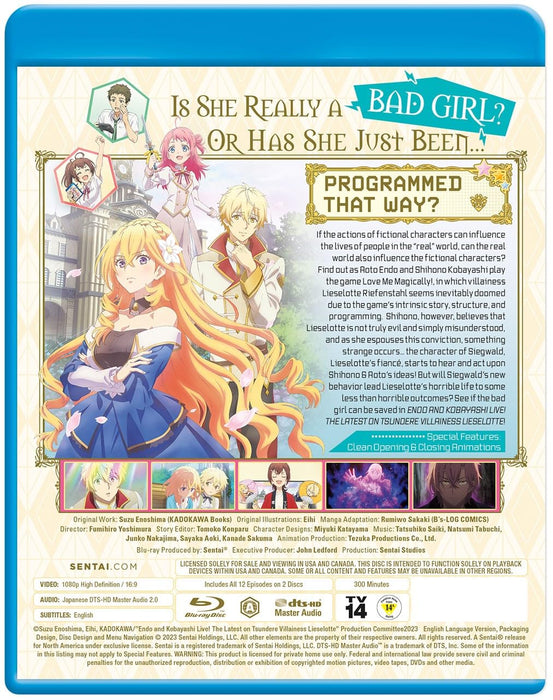 Endo and Kobayashi Live! The Latest on Tsundere Villainess Lieselotte: Complete Collection