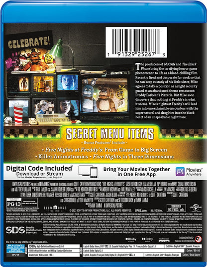 Five Nights at Freddy's (Blu-ray + DVD + Digital