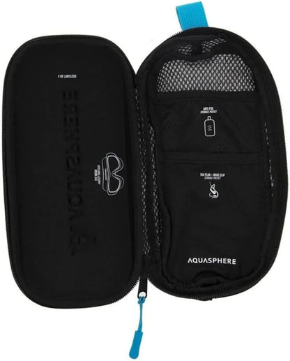 Aqua Sphere AQMC1 carta Football AQUASPHERE MASK CASE Light Blue, Black Grey