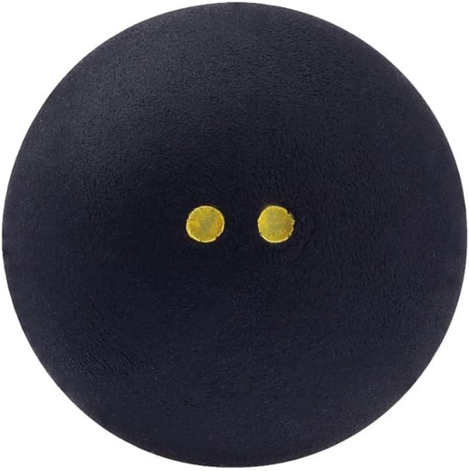 Pro Squash Ball Double Yellow Dot standard size