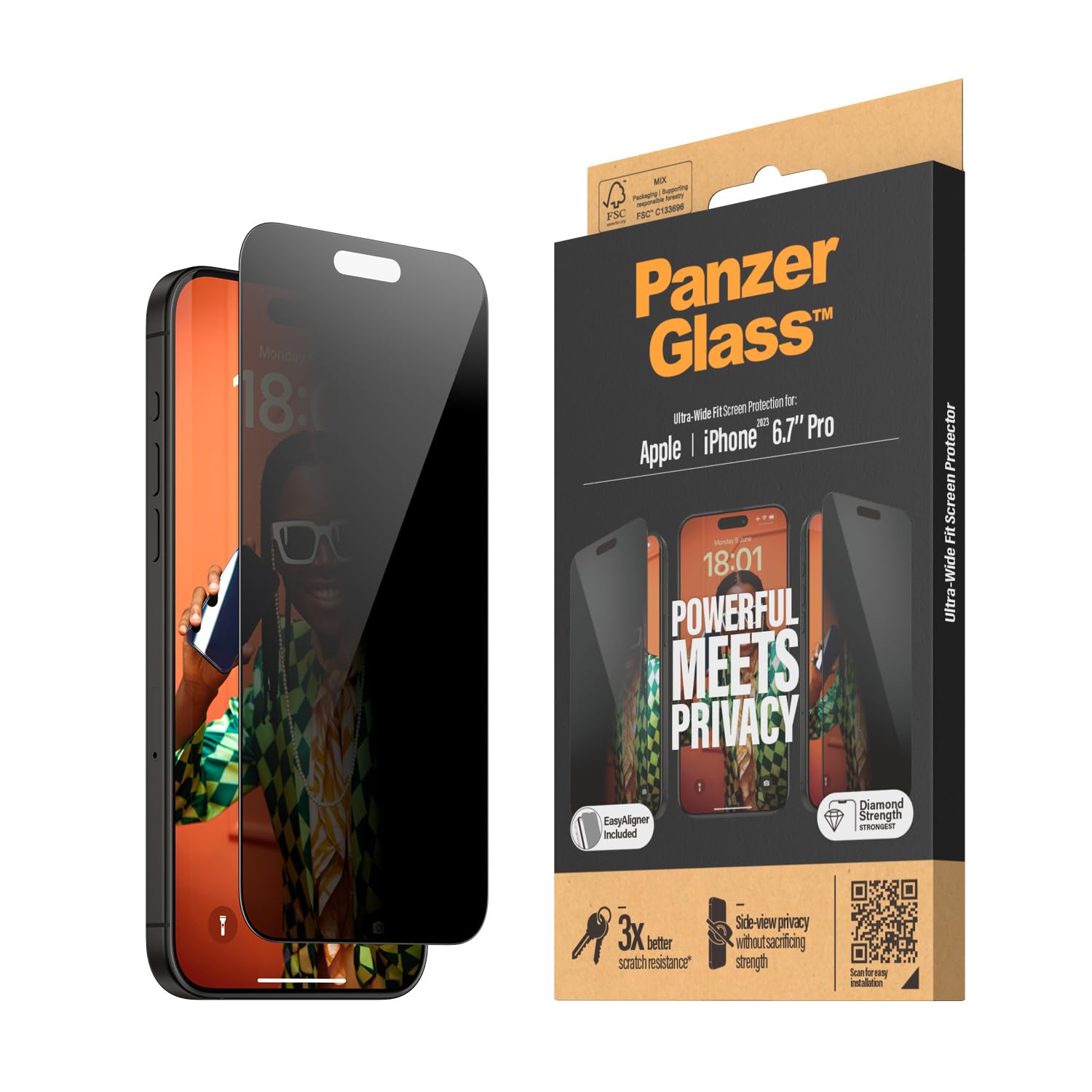 PanzerGlass Apple iPhone 15 Pro Max (6.7