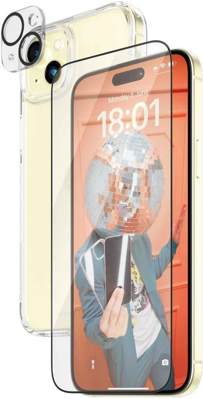 PanzerGlass 3-in-1-Pack iPhone 15 Plus