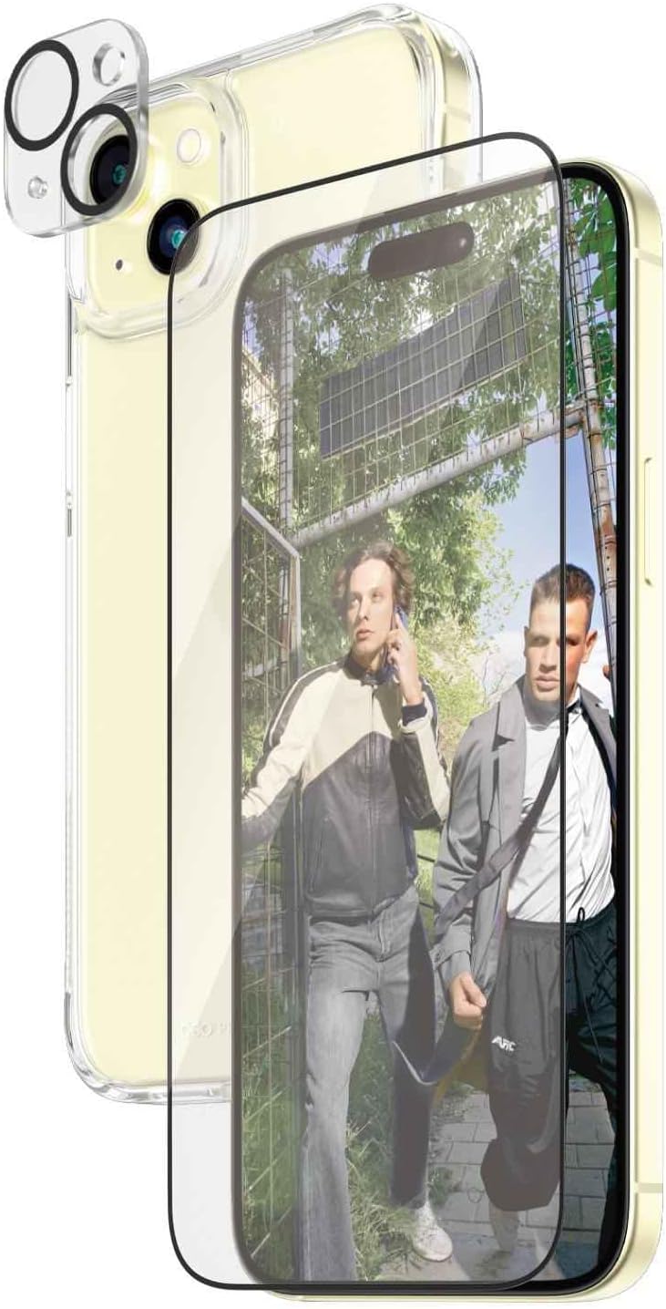 PanzerGlass 3-in-1-Pack iPhone 15 Plus