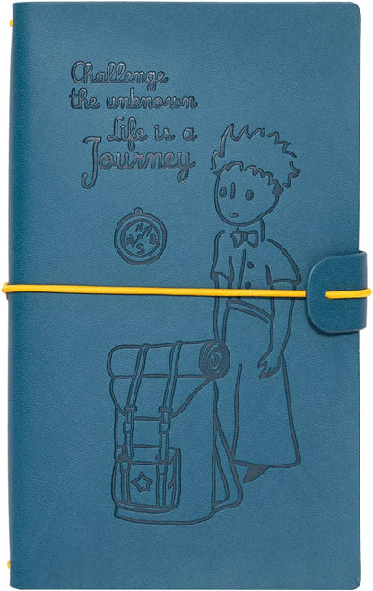 Grupo Erik The Little Prince Travel Journal | PU Leather Journal Notebook | Diary Journal | The Little Prince Notebook | The Little Prince Gifts | The Little Prince Merchandise