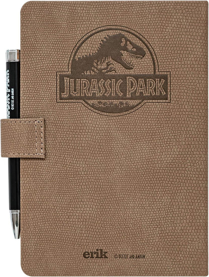 Grupo Erik Jurassic Park A5 Premium Notebook With Pojector Pen | Jurassic Park Gifts | A5 Notebook | Notebooks A5 | Notepads A5 | A5 Notepad | Jurassic Park Merchandise