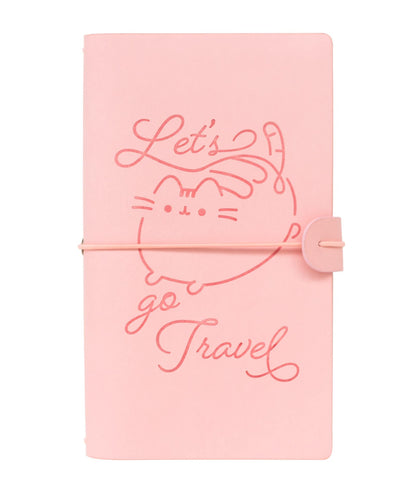Grupo Erik Pusheen Travel Journal | PU Leather Journal Notebook | Diary Journal | Pusheen Notebook | Pusheen Gifts | Pusheen Merchandise