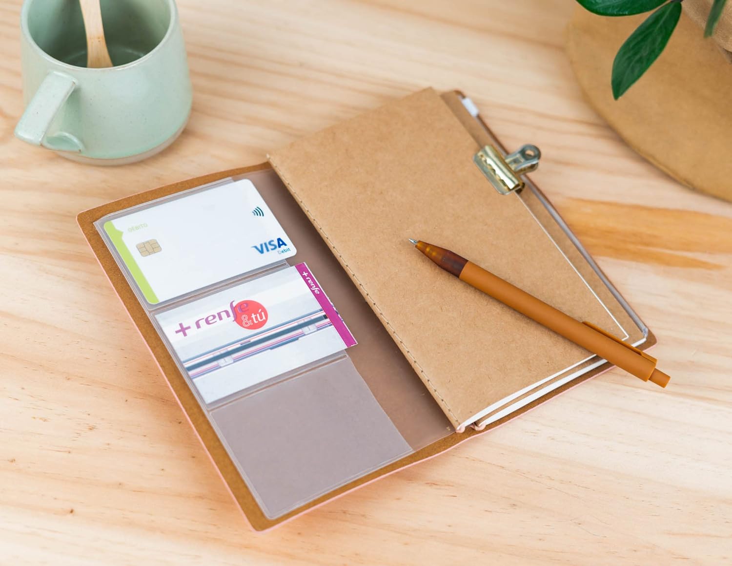 Grupo Erik Pusheen Travel Journal | PU Leather Journal Notebook | Diary Journal | Pusheen Notebook | Pusheen Gifts | Pusheen Merchandise