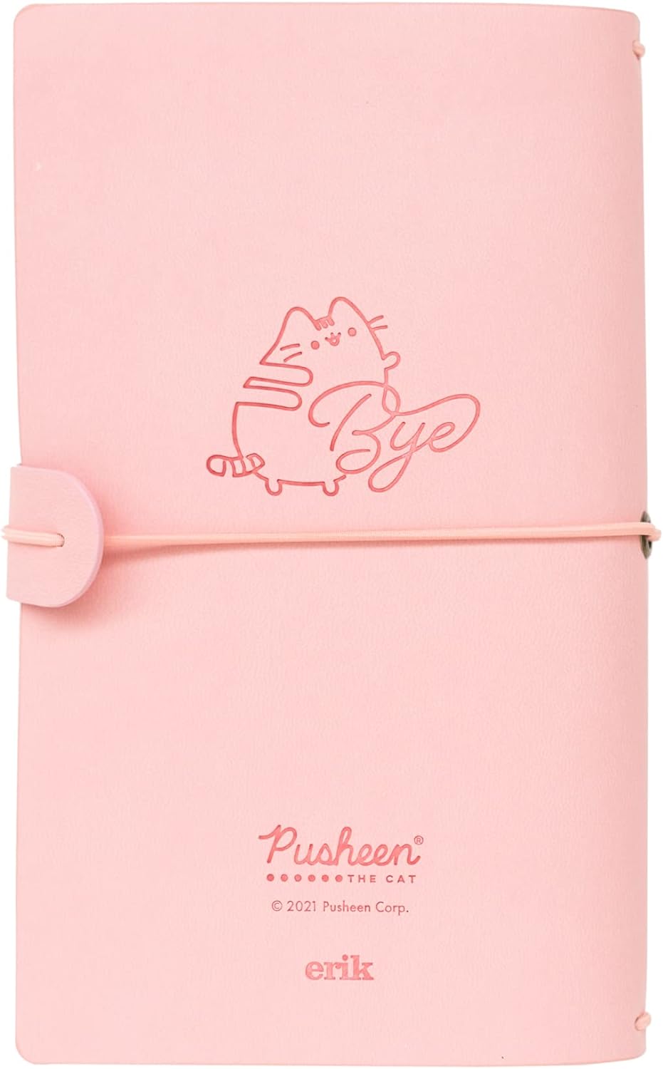 Grupo Erik Pusheen Travel Journal | PU Leather Journal Notebook | Diary Journal | Pusheen Notebook | Pusheen Gifts | Pusheen Merchandise