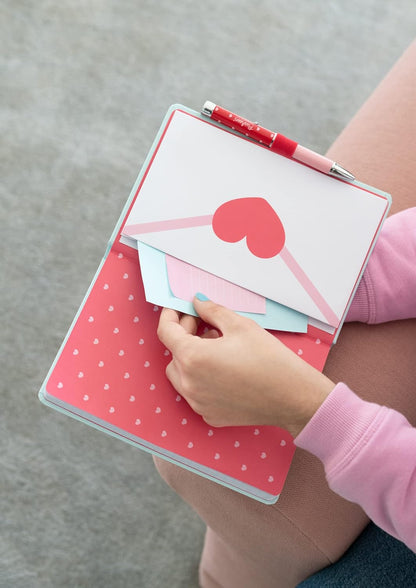 Grupo Erik Pusheen Love Collection Premium A5 Notebook With Projector Pen | Notebooks A5 | Notepads A5 | A5 Notepad | Pusheen Gifts | Pusheen Stationery | Pusheen Cat