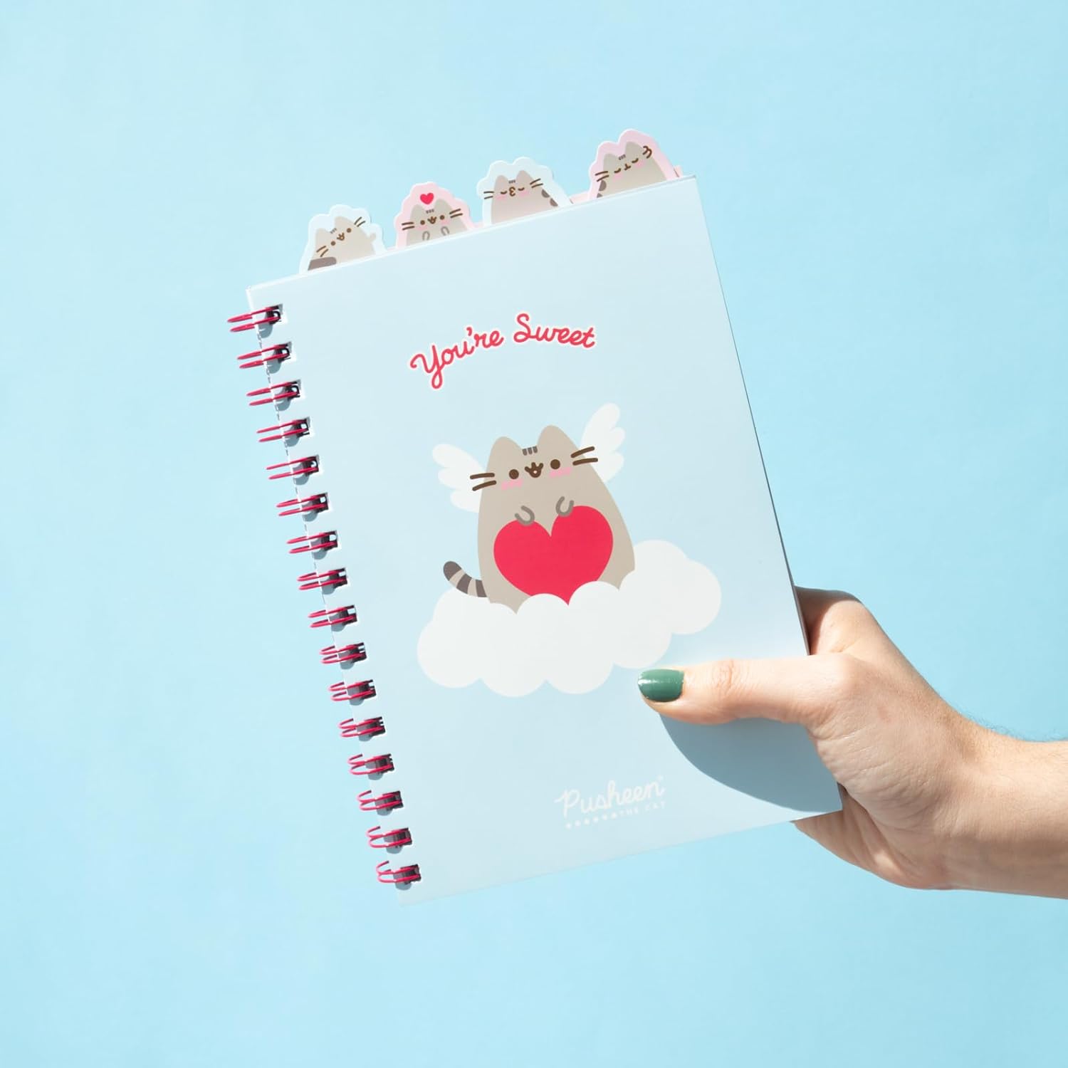 Grupo Erik Notizbuch A5 Pusheen Soft Cover Notizblock A5 Notizbuch A5 Tagebuch für Erwachsene und Kinder- Offizielles Lizenzprodukt