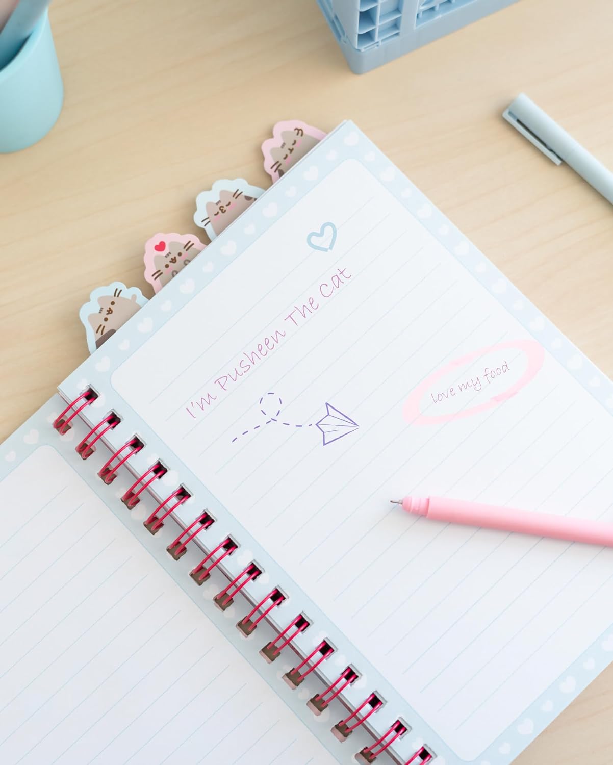 Grupo Erik Notizbuch A5 Pusheen Soft Cover Notizblock A5 Notizbuch A5 Tagebuch für Erwachsene und Kinder- Offizielles Lizenzprodukt