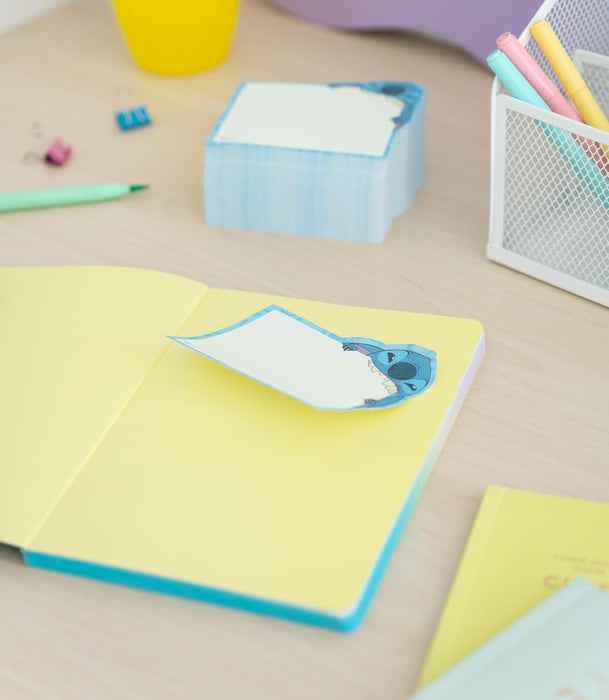 Grupo Erik Disney Stitch Memo Block - Sticky Notes | 400 Sheets | 3 x 3 inches - 7.5 x 7.5 cm | Note Block | Stitch Gifts | Stitch Disney Gifts | Stitch Stationery | Disney Gifts