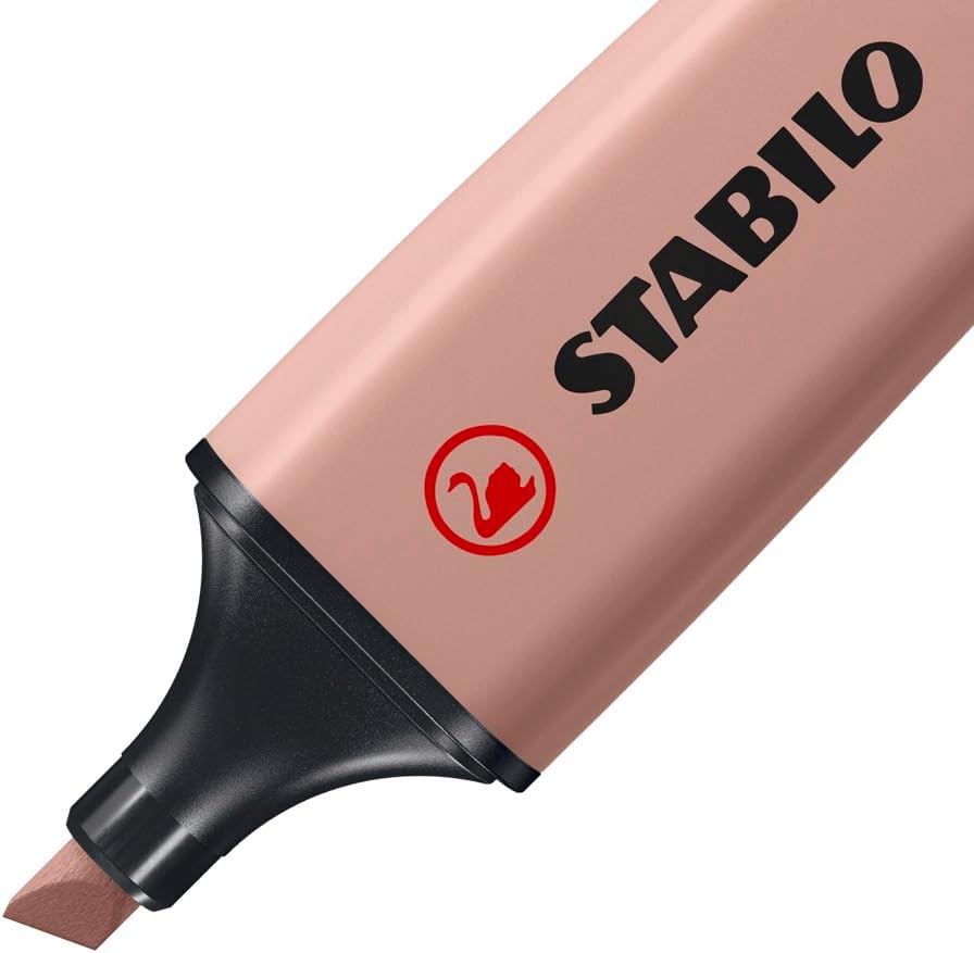 Highlighter - STABILO BOSS ORIGINAL NatureCOLORS - Pack of 10