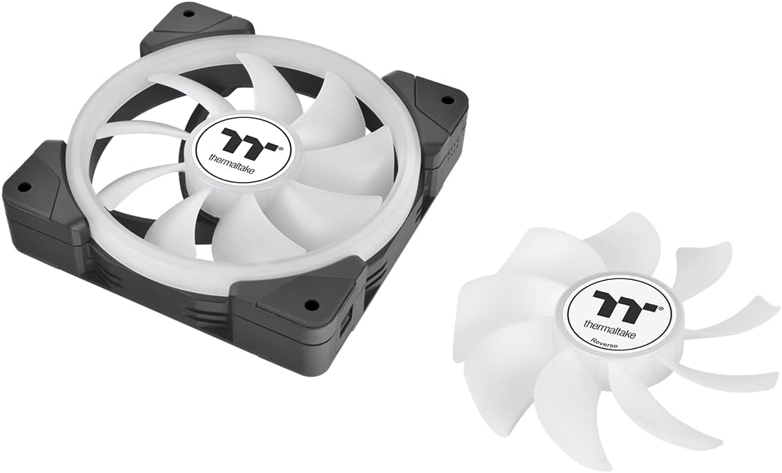140mm Thermaltake SWAFAN EX14 ARGB PC Cooling Fan TT Premium Edition 3 Fan Pack