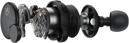 Yamaha TW-E7B True Wireless earbuds with ANC and Listening Optimizer - Black