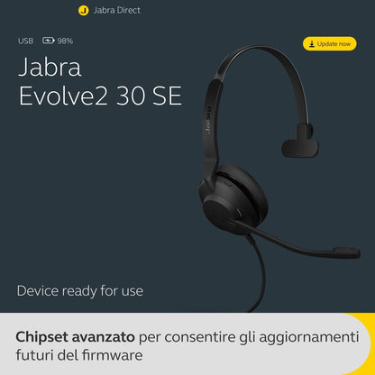 Jabra Evolve2 30 SE USB-C, MS version