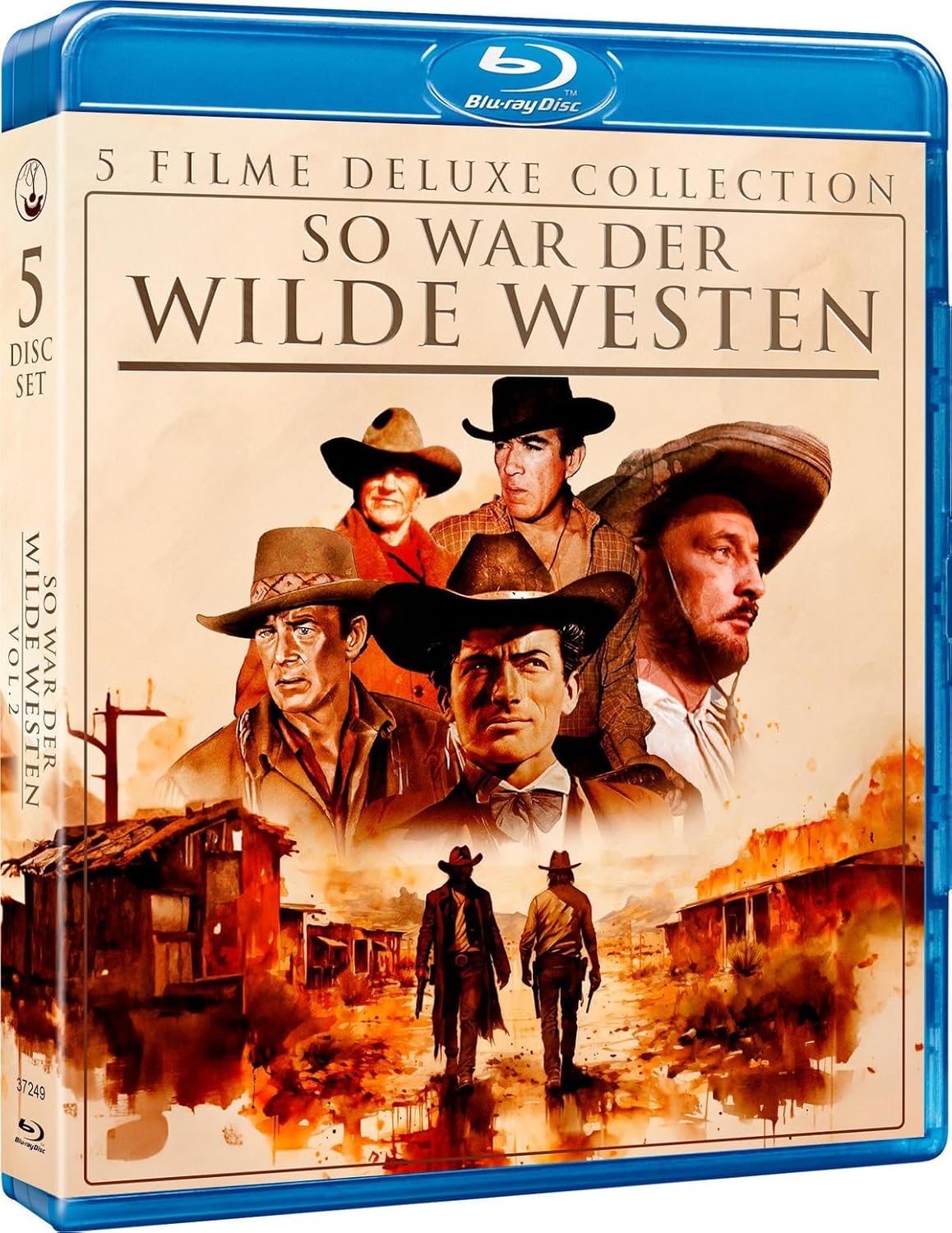 So war der wilde Westen Vol. 2 - Deluxe Collection (5 Blu-ray-Box mit Wendecover