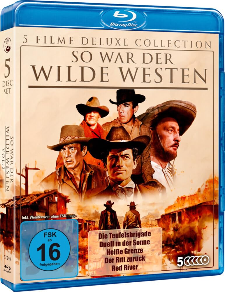 So war der wilde Westen Vol. 2 - Deluxe Collection (5 Blu-ray-Box mit Wendecover