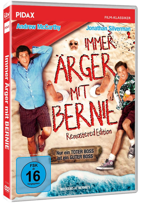 Immer Ärger mit Bernie (Weekend at Bernie's) / Rabenschwarze Kult-Komödie von „Rambo“-Regisseur Ted Kotchef (Pidax Film-Klassiker