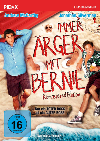 Immer Ärger mit Bernie (Weekend at Bernie's) / Rabenschwarze Kult-Komödie von „Rambo“-Regisseur Ted Kotchef (Pidax Film-Klassiker