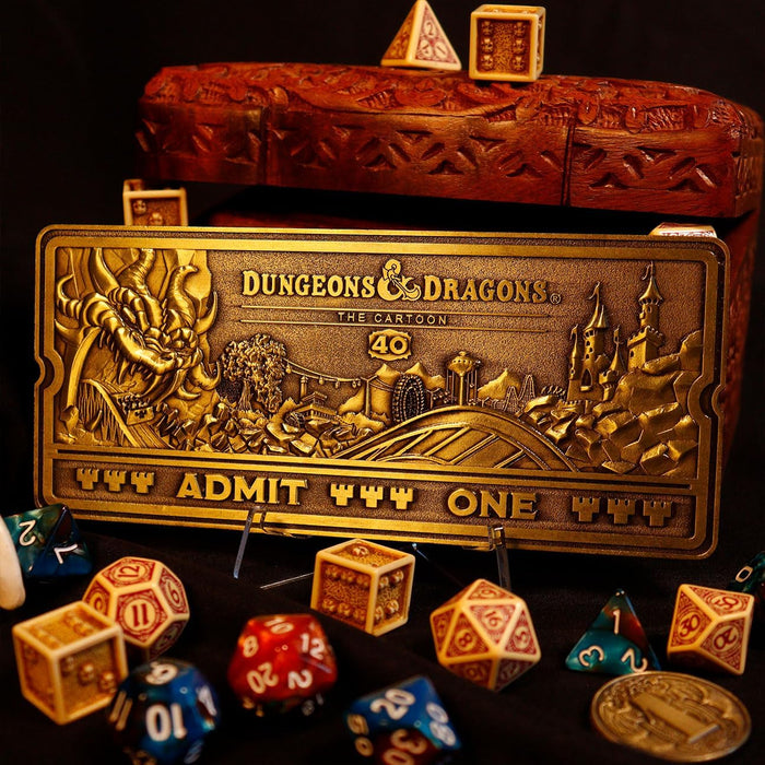 Dungeons & Dragons: The Cartoon 40th Anniversary Rollercoaster Ticket